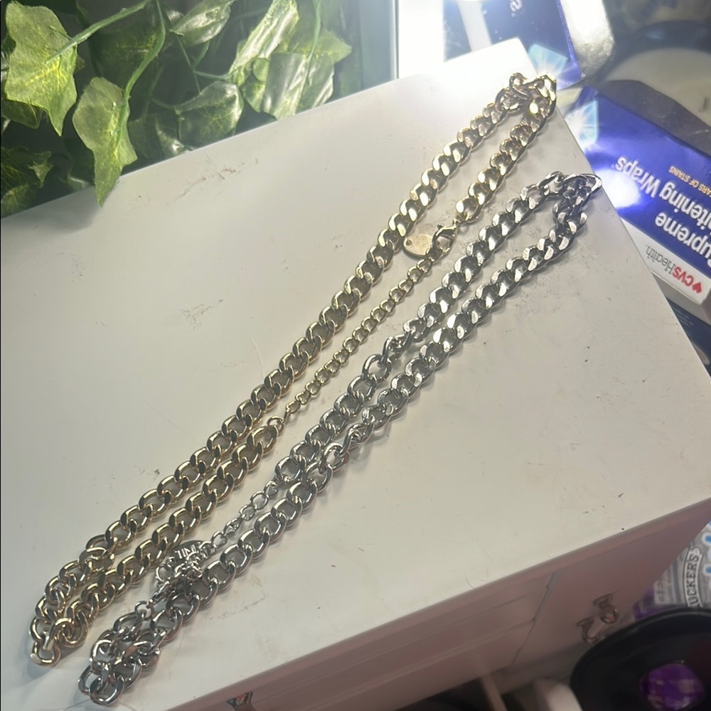 Gold and Silver Chains